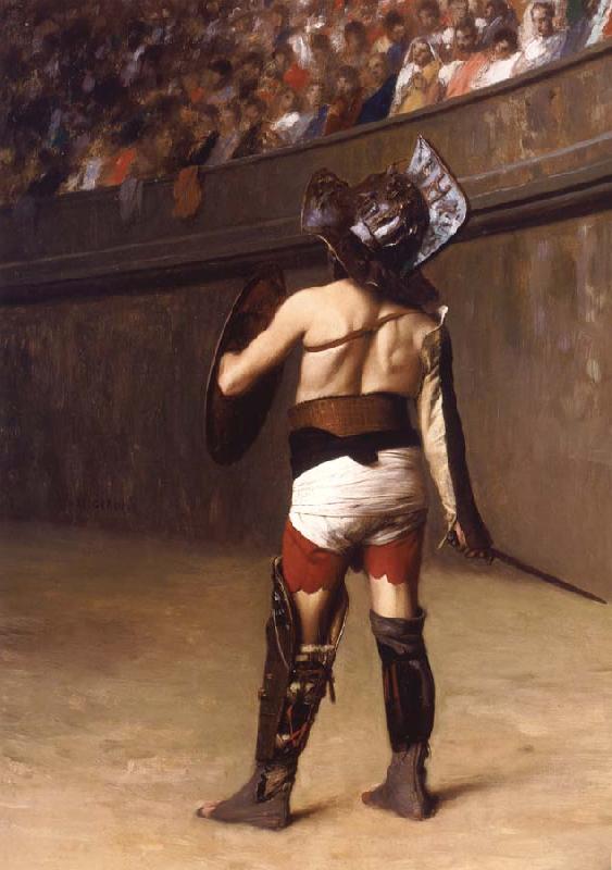 Jean Leon Gerome Gaulish Gladiator Sweden oil painting art